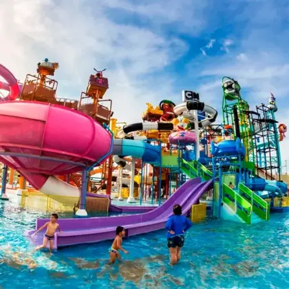 Toboganes acuaticos de alta velocidad